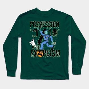 Possession is 9/10ths of the Exorcism, Halloween Police T-Shirt (Dark Version) Long Sleeve T-Shirt